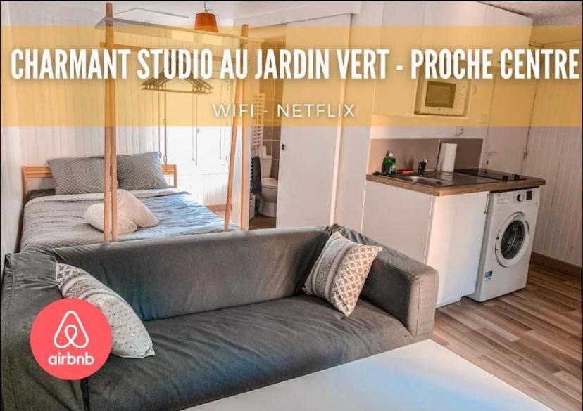 Charmant Studio Au Jardin Vert- Proche Centre Angoulême Exterior foto